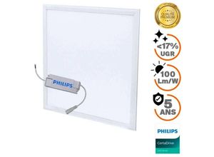 7863112720708 - Europalamp - Dalle led premium Ultra Slim 600x600 40W Blanc Froid 6000k