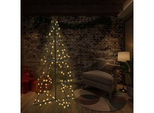 7890123973885 - Weihnachtskegelbaum 240 LEDs Innen und Außen 115 x 150 cm FF51006DE