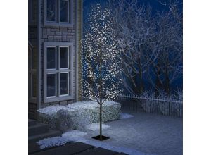 7890123974219 - Weihnachtsbaum 1200 LEDs Kaltweißes Licht Kirschblüten 400 cm FF51275DE