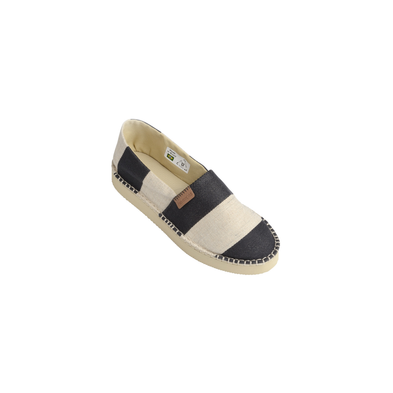 7893249533582 - havaianas Damen Espadrilles ESP HAV CLAS FLATF 4145543 90 Schwarz Beige 7893249533582 - havaianas Damen Espadrilles ESP HAV CLAS FLATF 4145543 90 Schwarz Beige