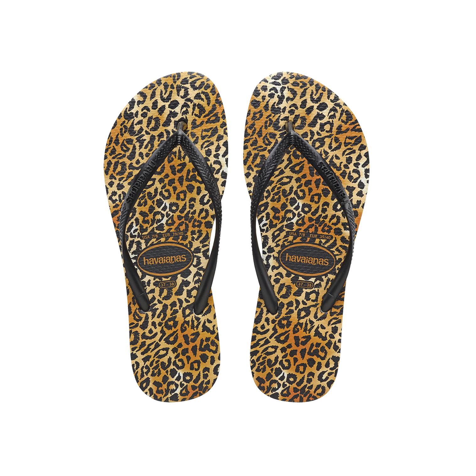7893249594903 - Damen-Flip-Flops Slim Leopard