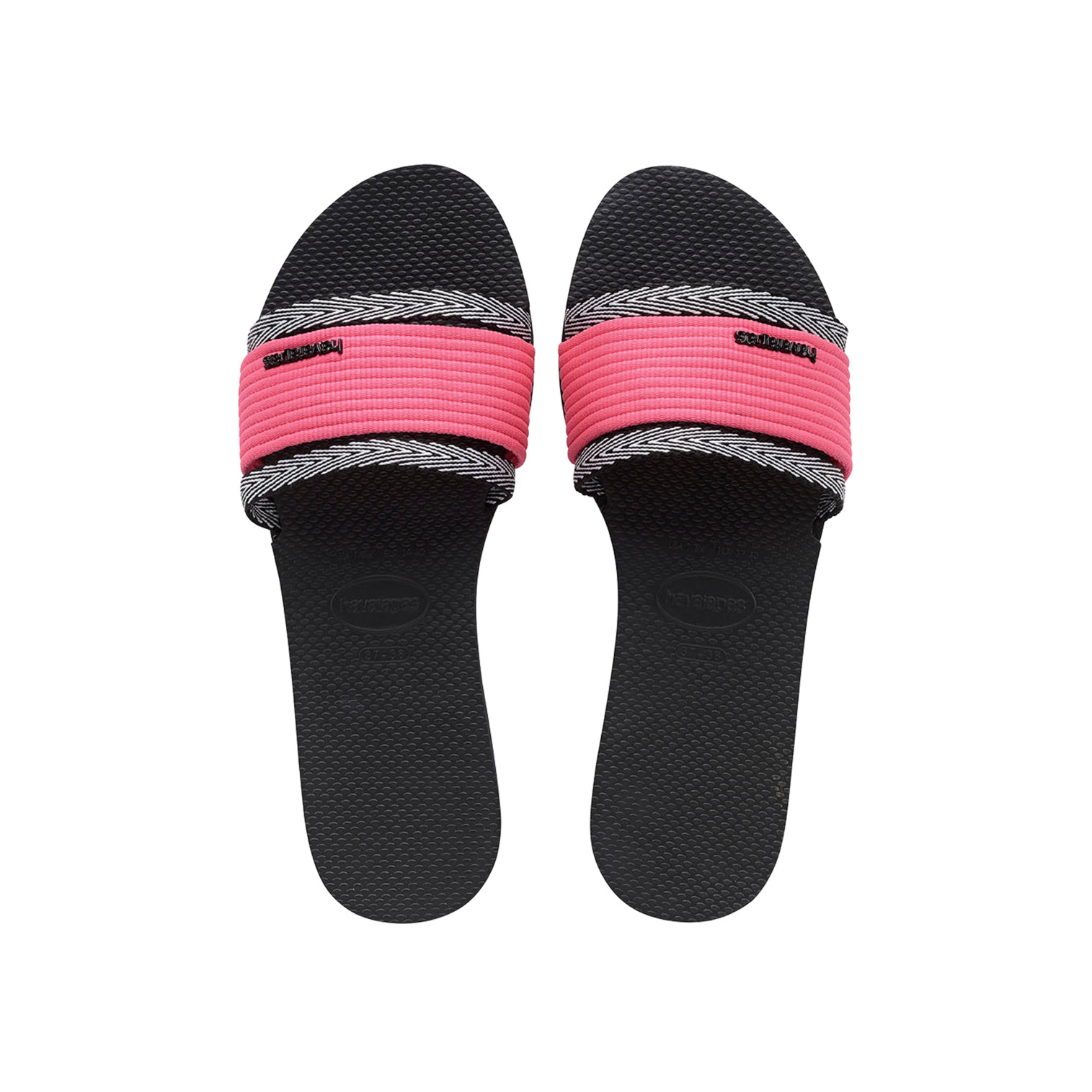 7893249967875 - havaianas Damen Sandalen YOU TRANCOSO FC 4145824 0090 Pink Schwarz