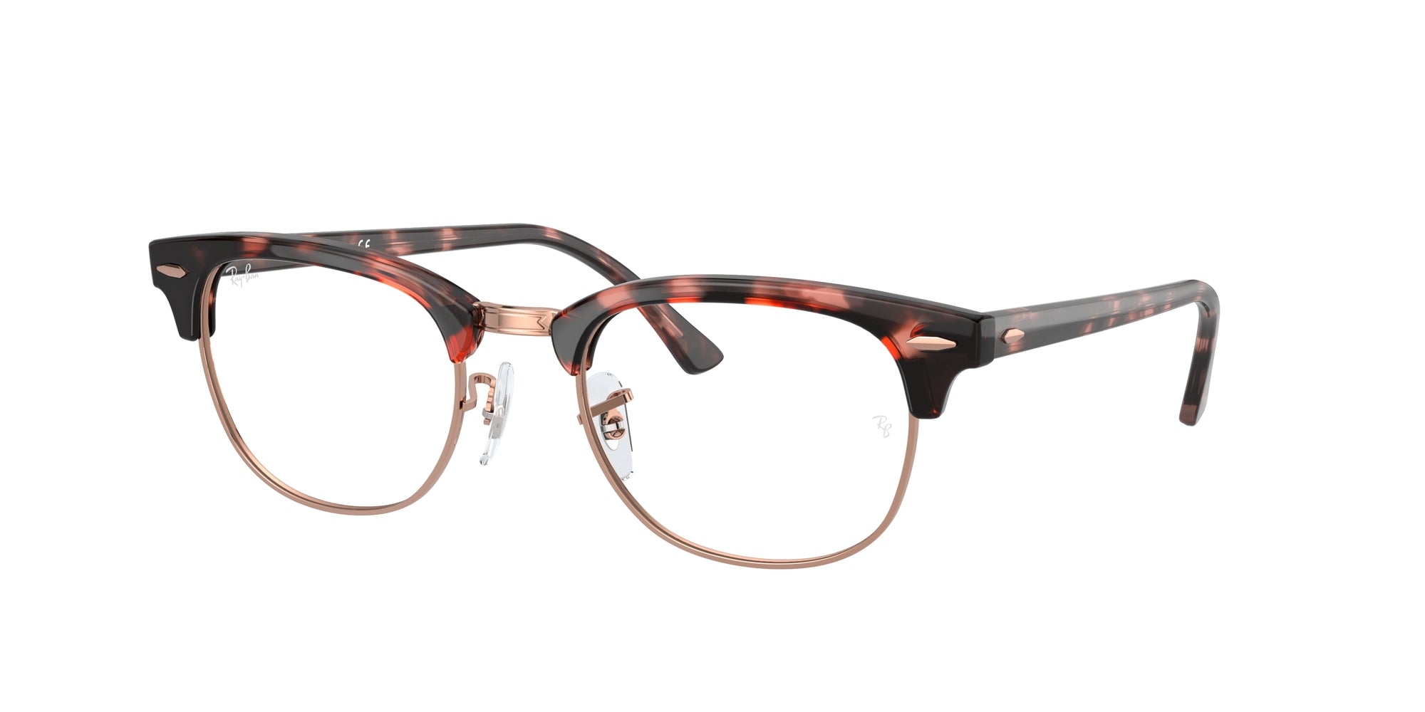 7895653222915 - Unisex RX5154 CLUBMASTER 8118 Rahmen von BRILLEN Acetat Schildkröte Transparent Quadratisch Normal