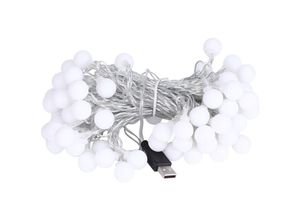 7906815617507 - 10 m 328 ft 80LED led String Licht Runde Kugel usb Lampe Dekor für Home Schlafzimmer Hochzeit Dekoration