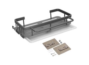 7906815619013 - Wandmontiertes Spülbeckenregal für die Küche stanzfrei rostfrei über der Spüle Geschirrtrockner für Zuhause - Eosnow