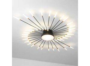 7906815696625 - Moderne LED-Deckenleuchte mit 42 Köpfen neutrales Licht Acryl-Lampenschirm Deckenleuchte für Wohnzimmer 110–240 v - Eosnow