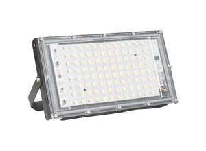 7906815709233 - 100 w LED-Flutlicht superhell 10000 Lichtstrke 120° Abstrahlwinkel Flutlicht kaltwei IP66 wasserdichtes Licht 220–240 v - Eosnow