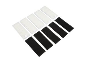 7906815713742 - Eosnow 5 Stück HEPA-Filter für Ecovas ilife A4s A6 A4 A40 A8 DN621 X620 Roboterstaubsauger