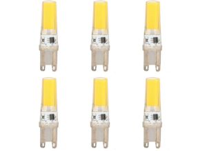 7906815714824 - 6 Stück G9 LED-Glühbirne cob dimmbar professionelle G9-LED-Glühbirne Ersatz für Wandlampen Tischlampen 220 v warmes Licht - Eosnow