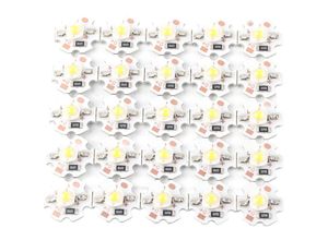 7906815715142 - 25 Stück 5V LED-Chips 200LM 1W Hochleistungs-LED-Lampenperlen für DIY-BeleuchtungskrperWarmwei 3000-3200K - Eosnow