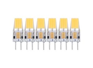 7906815718020 - 6PCS GY635 Glühbirne 5W ac DC12V cob Glühbirne Energiesparende Silikon Deckenlampe Glühbirne für Wohnzimmer - Eosnow