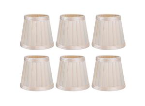 7906815729613 - Prenfle - Eosnow 6PCS moderne einfache Kronleuchter Anhnger Lampe Schatten Abdeckung Stoff Lampenschirm für Home Wandleuchte