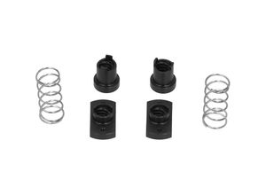 7906815761033 - ZY - Eosnow 2 Set Anti-Backlash-Federmuttern zur Eliminierung von Lücken aus pom für 3D-Drucker T8-Gewindestange 8 mm Blei Schwarz