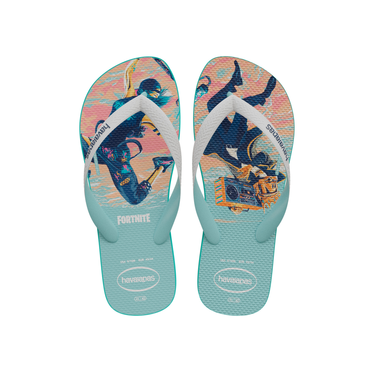 7909690174424 - Flip-Flops Top Fortnite