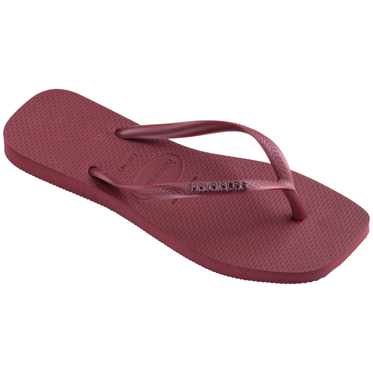 7909989160558 - Flip-Flops für Damen Slim Square Logo Metallic 7909989160558 - Flip-Flops für Damen Slim Square Logo Metallic