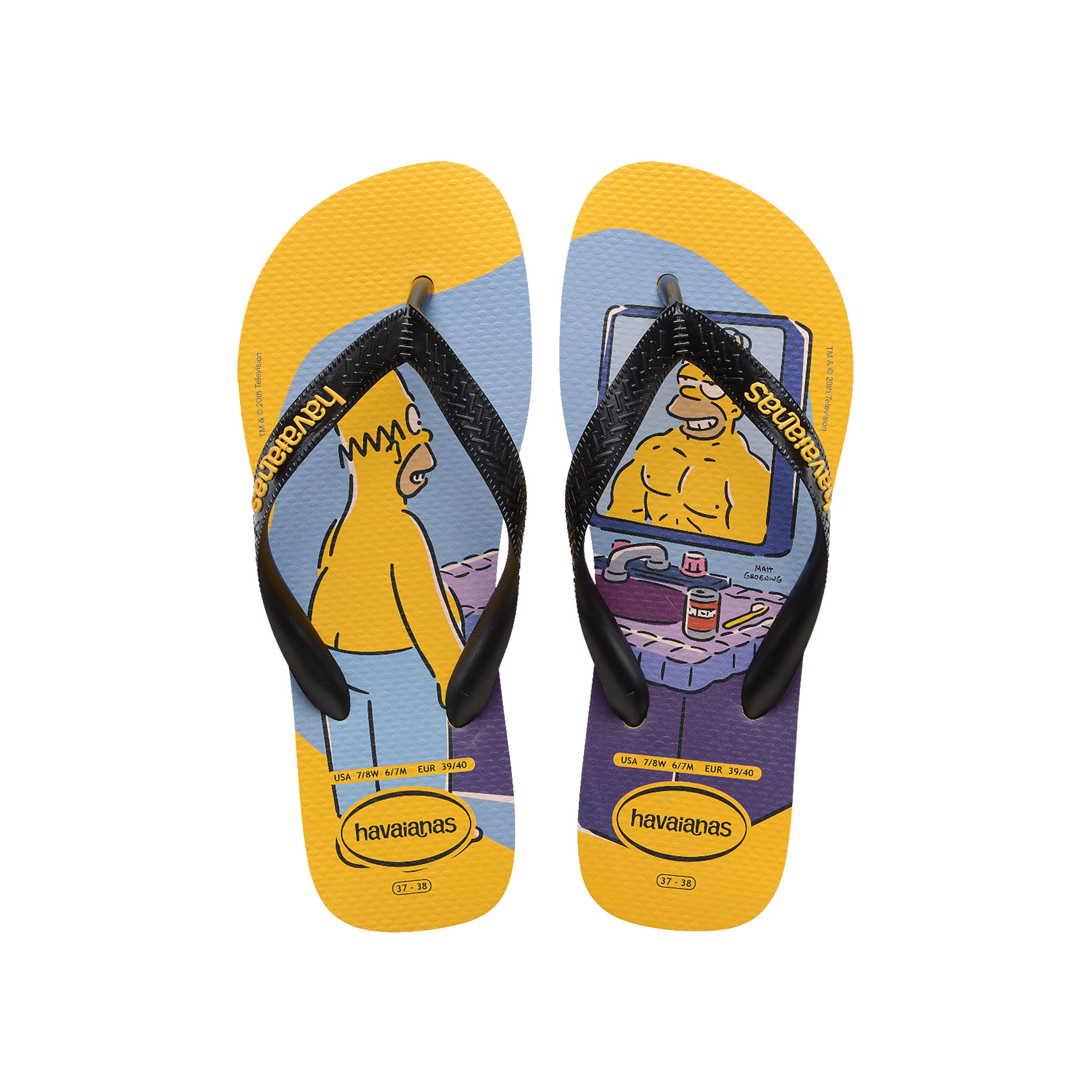 7909989480076 - Flip-Flops Simpsons 7909989480076 - Flip-Flops Simpsons