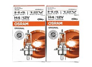 7984263517440 - Sjqka - 64193 2er-Set Halogenlampen H4 60 55 w Bilux Autolampe UV-Filter