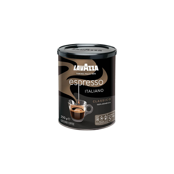 8000070012875 - Espresso Italiano Classico Kaffee gemahlen Arabicabohnen 2500 g 8000070012875 LAVAZZA 250 Gramm