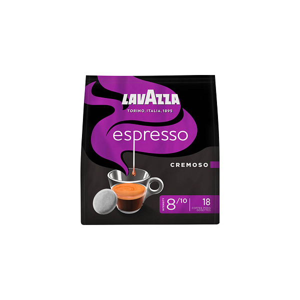 8000070026964 - Espresso Cremoso Kaffeepads Arabica- und Robustabohnen 1250 g 8000070026964 LAVAZZA 125 Gramm