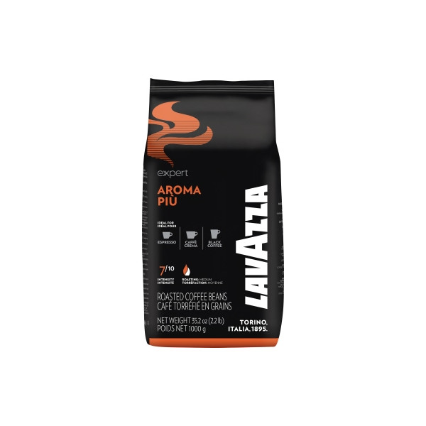 8000070029637 - Kaffee expert AROMA PIÙ koffeinhaltiganze Bohne 8000070029637