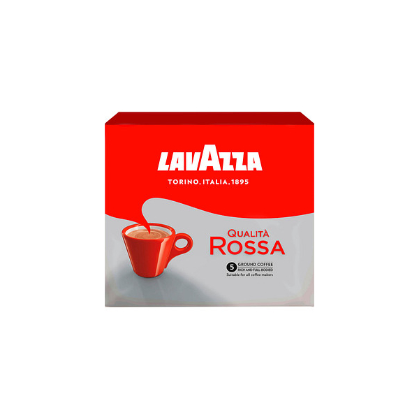 8000070036598 - Qualita Rossa Kaffee gemahlen Arabica- und Robustabohnen 8000070036598 LAVAZZA 500 Gramm