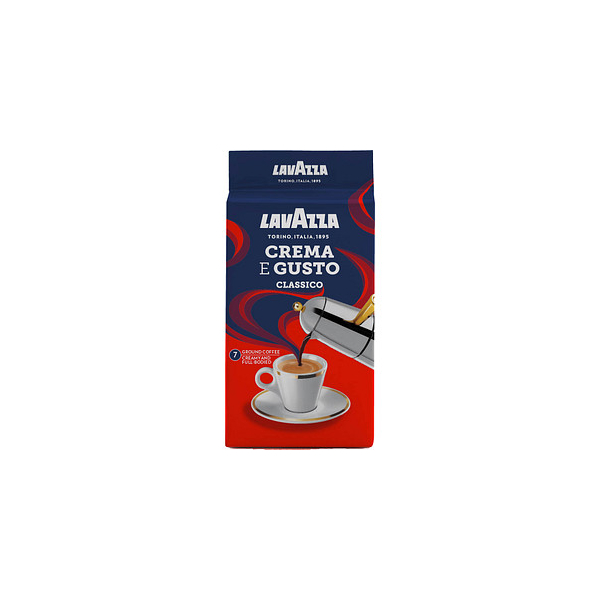 8000070038868 - Crema e Gusto Kaffee gemahlen Arabica- und Robustabohnen kräftig 2500 g 8000070038868 LAVAZZA 250 Gramm