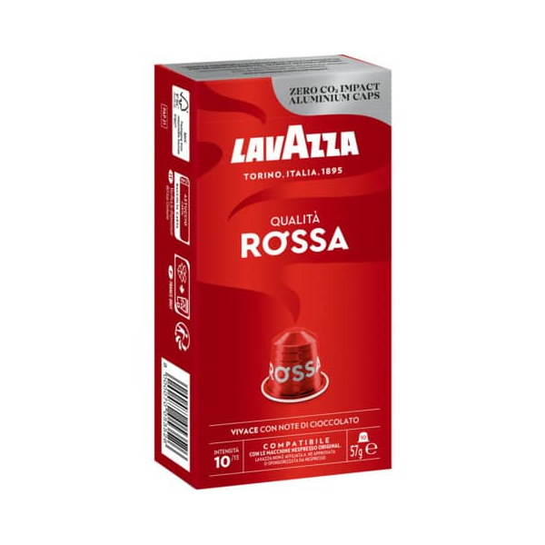 8000070053526 - LAVAZZA Qualita Rossa Kaffeekapseln Arabica- und Robustabohnen 570 g