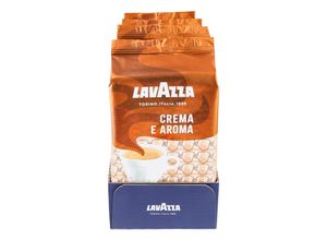 8000070125636 - Lavazza ganze Kaffeebohnen Kaffee Crema e Aroma 1 kg 4er Pack 8000070125636 - Lavazza ganze Kaffeebohnen Kaffee Crema e Aroma 1 kg 4er Pack