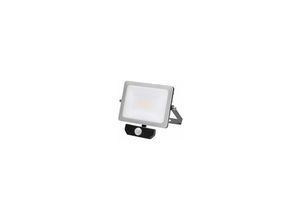 8000071820790 - Maurer - Flacher LED-Strahler 10 Watt Weißes Licht 4000º k ip 65 800 Lumen mit Anwesenheitssensor