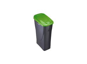 8000837380803 - E3 77316 Cubo Con Tapa 15Lt Ecobin Con Tapa Verde 42X31X20Cm Mondex