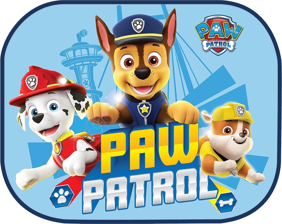 8000866102414 - Paw Patrol Pop-Up Sonnenschirme Autofenster (2 Stück) faltbar erweiterbar - Copy