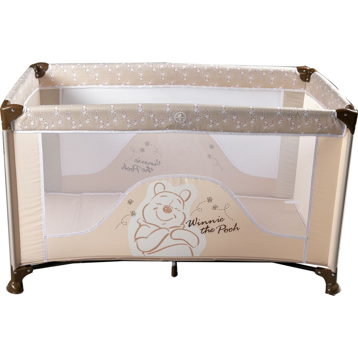 8000866106092 - Reisebettchen Winnie The Pooh CZ10609 120 x 65 x 76 cm Beige
