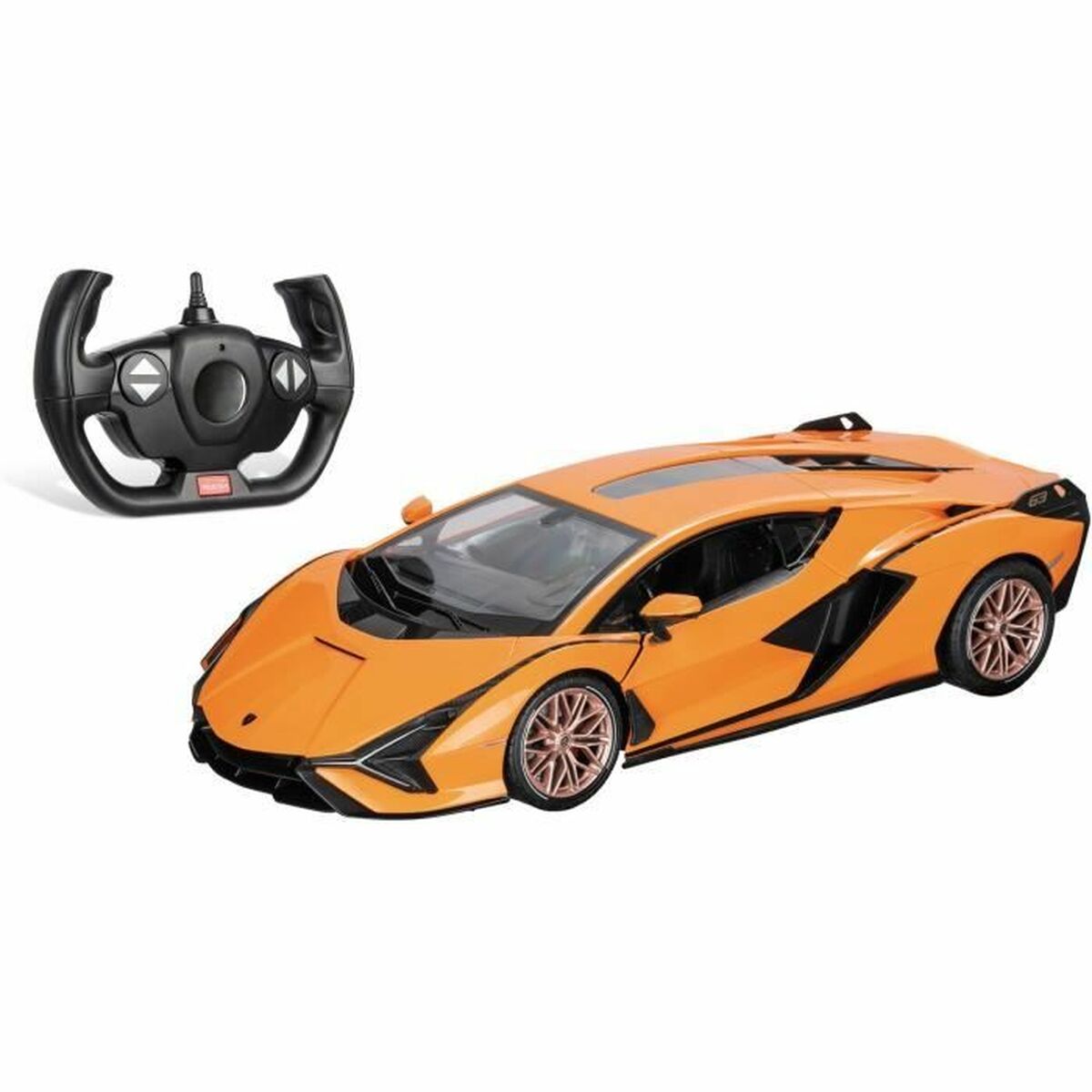 8001011636617 - Remote-Controlled Car Orange Multicolour