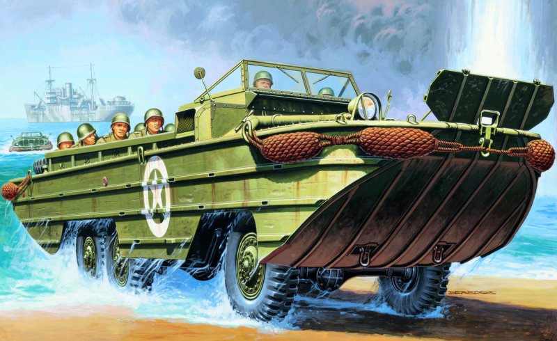 8001283063920 - DUKW Amphibious Truck