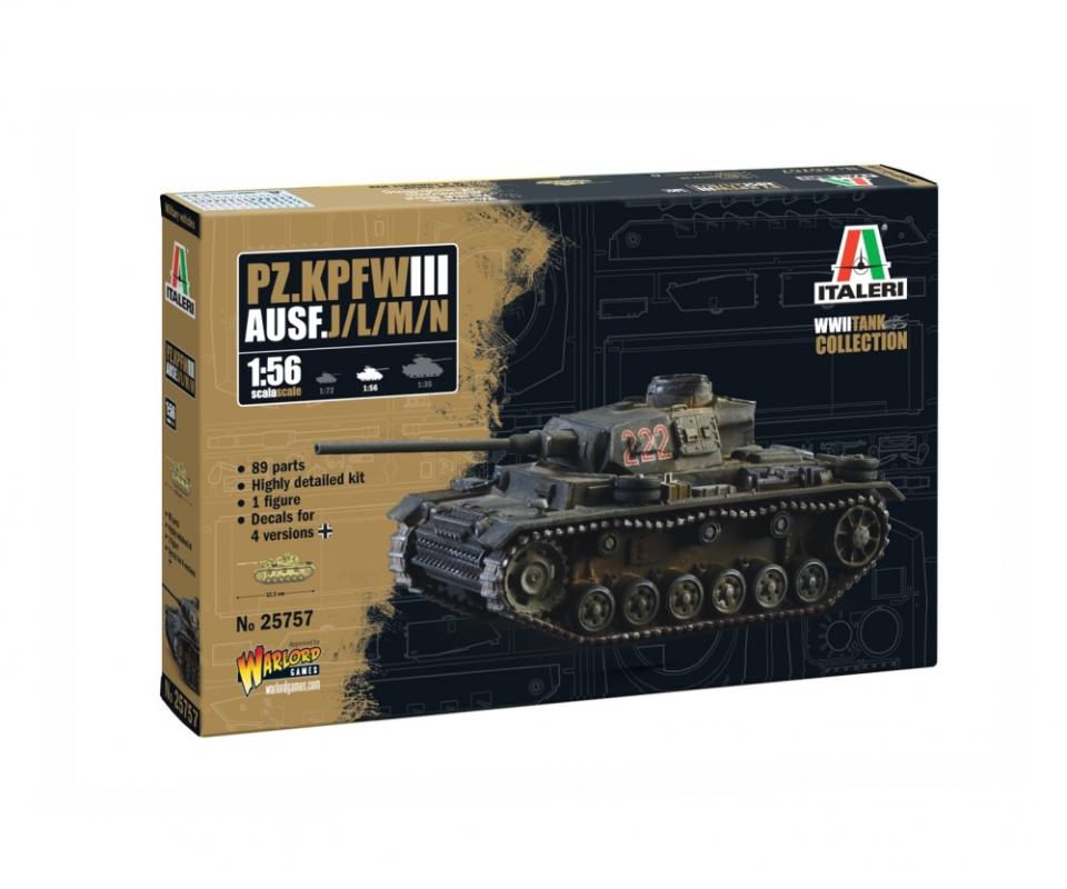 8001283257572 - PzKpfw III Ausf J L M N