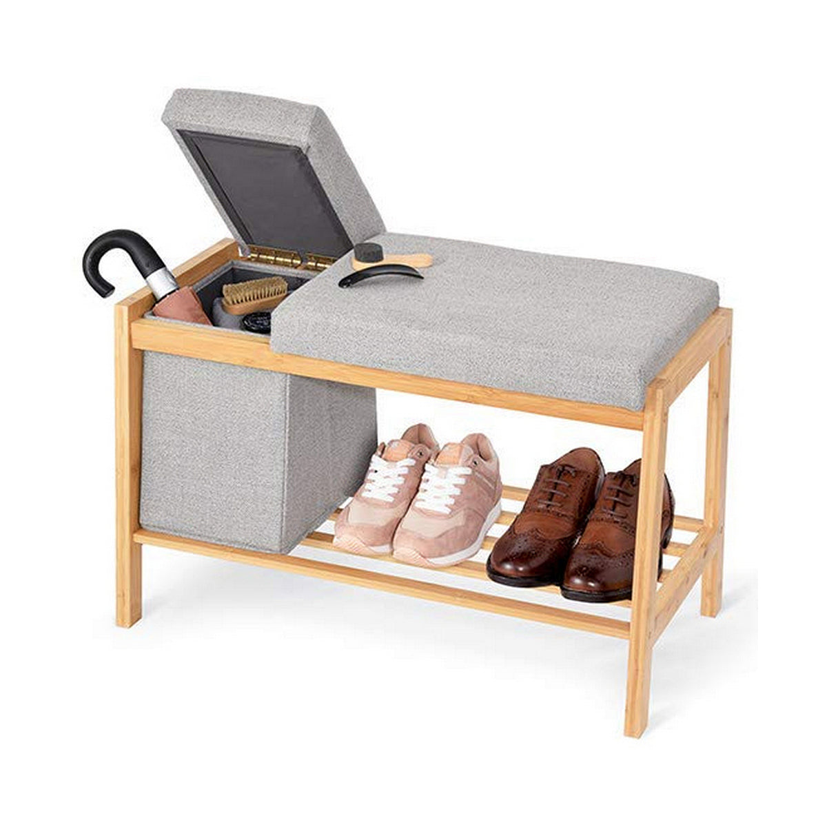 8001410078124 - Aufbewahrungstruhe mit Sitz Schuh Rack 1 Schublade 705 x 36 x 48 cm 8001410078124 - Aufbewahrungstruhe mit Sitz Schuh Rack 1 Schublade 705 x 36 x 48 cm