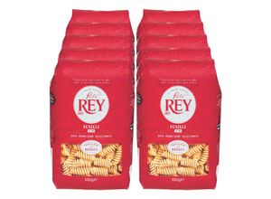 8001740822428 - Pasta Rey Bronzepasta Fusilli 500 g 10er Pack