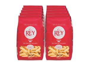 8001740822565 - Pasta Rey Bronzepasta Penne Rigate 500 g 10er Pack