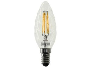 8002219718143 - Tortiglione Glühbirne Zafiro led E14 4W 2700K warmes Licht 56412 - Beghelli