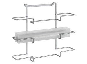 8002523506078 - Dreifach-Folie Aluminium-Türhalter galileo 36x9x30cm Metaltex