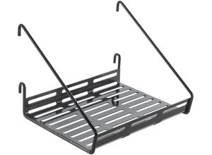 8002523770127 - Ablageelement METALTEX Mural line schwarz B18cm H15cm T12cm Metall Regale Küchen-Regal