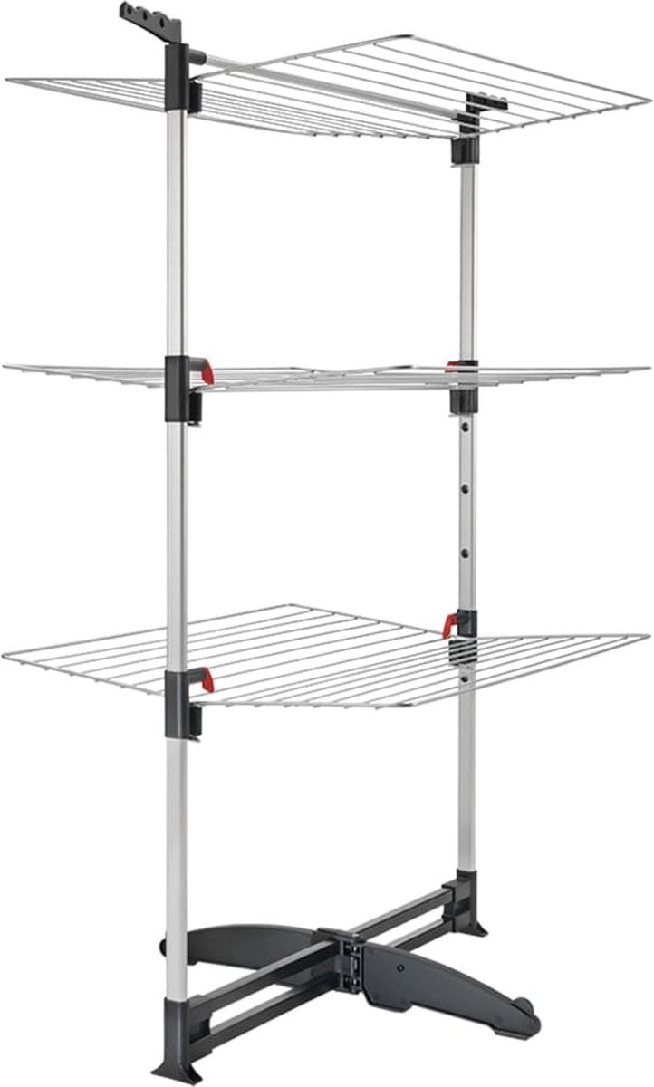 8002524058705 - Tomado Metalex Ciclone Trockenturm - 40m - Silbergrau - zusammenklappbar