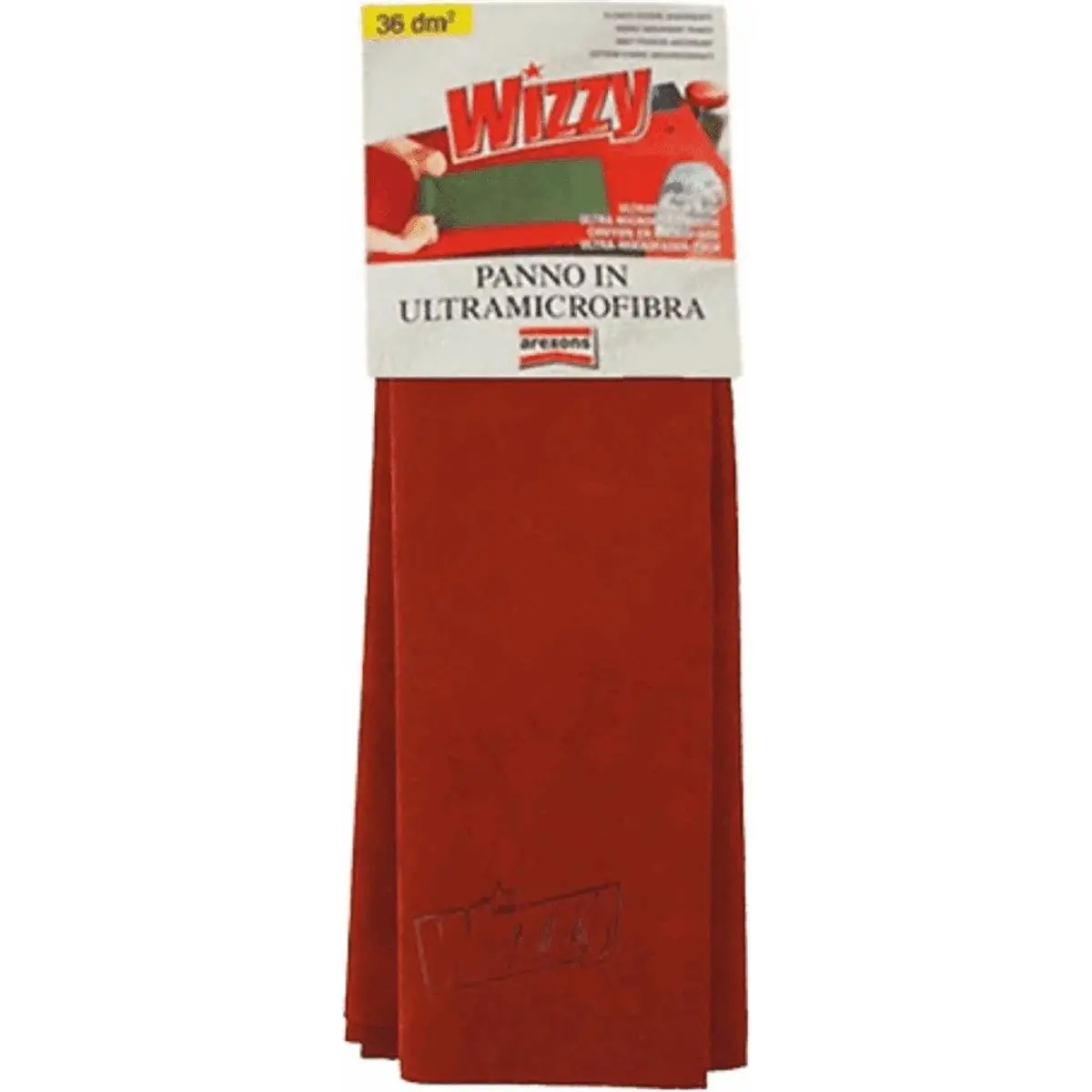 8002565016115 - Wizzy Ultramicrofaser Tuch 49x49 cm - 24 dm² für effektive Reinigung