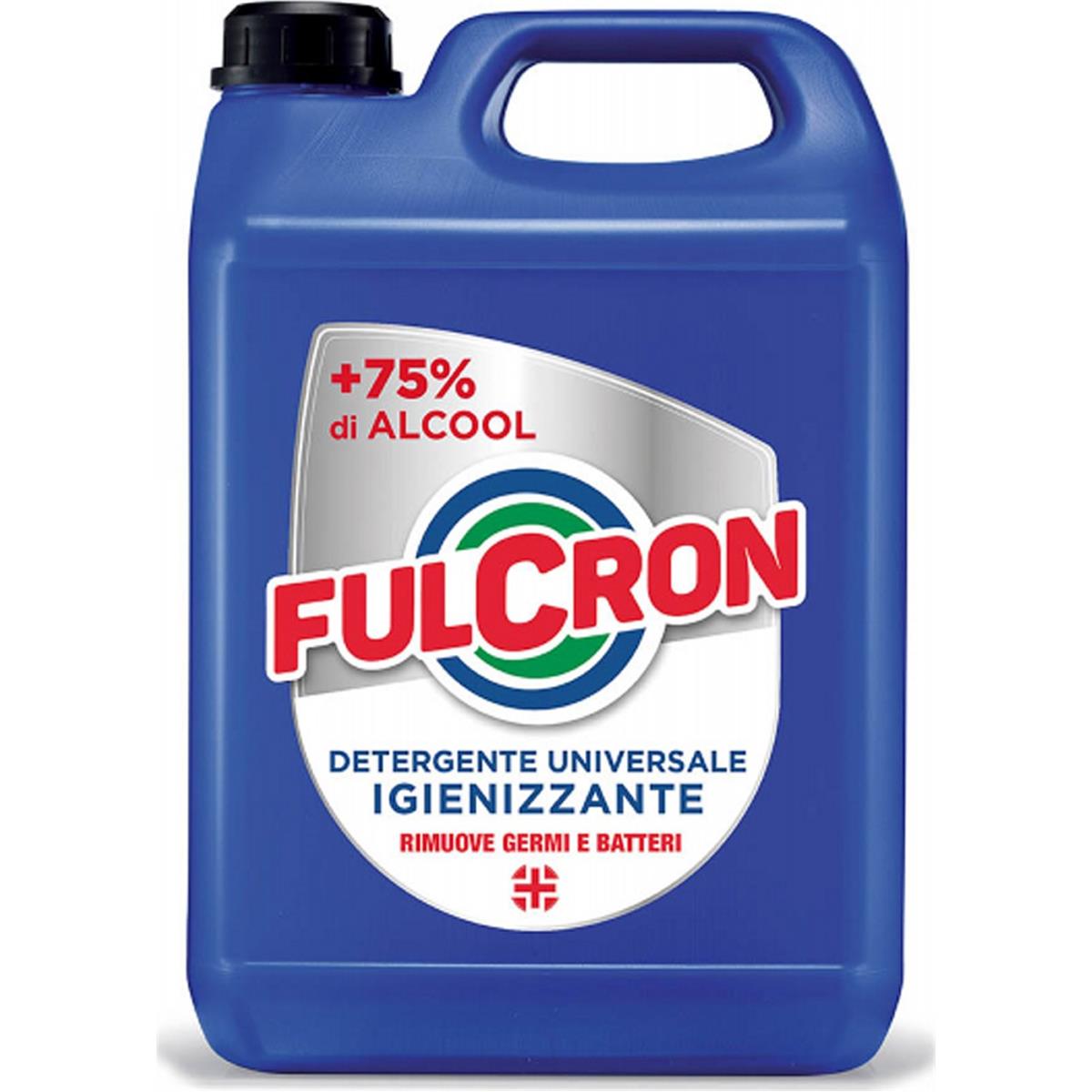 8002565020945 - Fulcron Oberflächenreiniger 5L mit 75% Alkohol für Metall Kunststoff und Glas