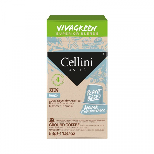 8002730126038 - Vivagreen Zen Kaffeekapseln Arabicabohnen mild 10 Portionen 8002730126038 53 Gramm