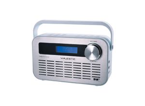 8002829810954 - New DAB-843W Radio Tragbar Digital Silber