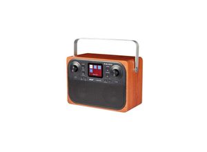 8002829811524 - - New RT-197 dab Uhr Digital Schwarz Holz