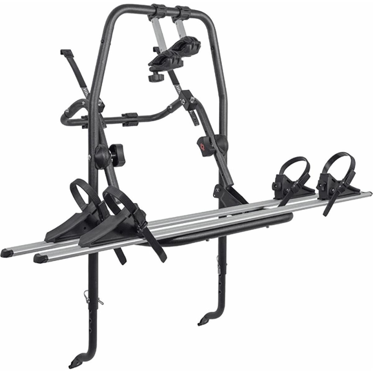 8003168016618 - Polaris Heckträger für 2 Fahrräder aus Aluminium und Stahl 30kg Silber 8003168016618 - Polaris Heckträger für 2 Fahrräder aus Aluminium und Stahl 30kg Silber