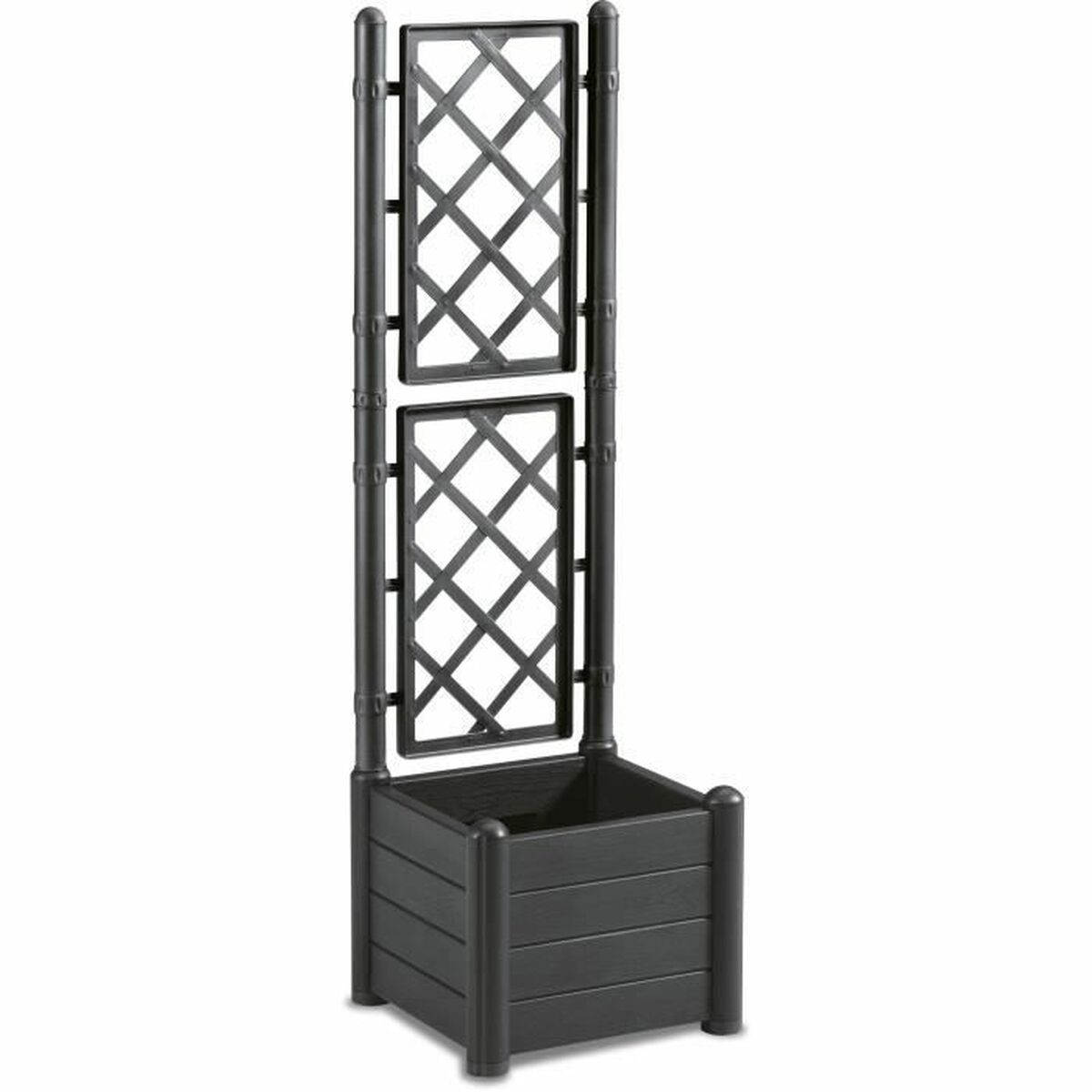 8003507801066 - Blumentopf Italia Kunststoff karriert 8003507801066 - Blumentopf Italia Kunststoff karriert