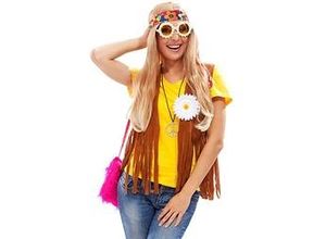 8003558732500 - Hippie-Fransenweste für Damen